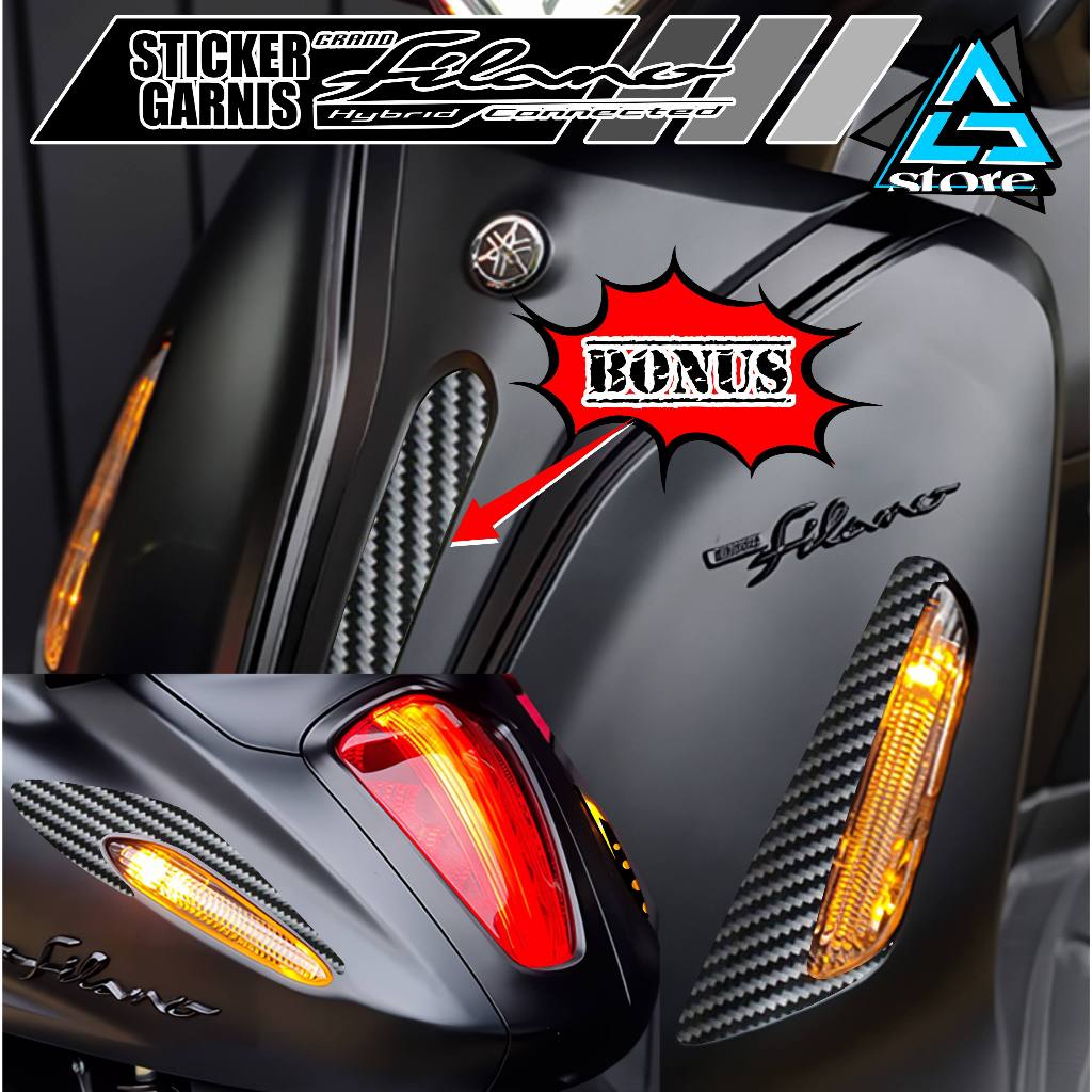 สติ๊กเกอร์ตัด/GRAND FILANO TURN LIGHT GARNISH STICKER/GRAND FILANO TURN LIGHT STICKER/ONE SET STICKER