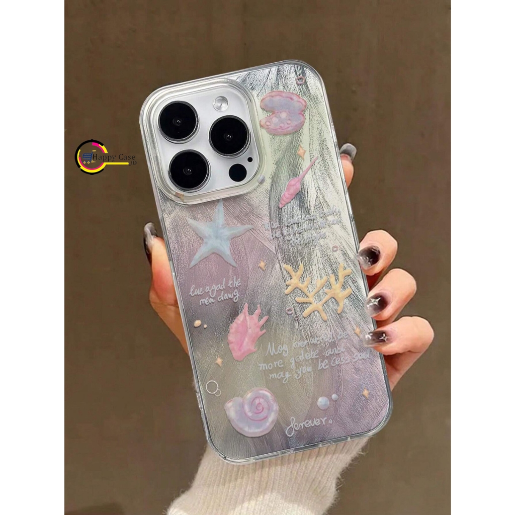 HC11739 CUSTOM PRETTY CLARITY SWIRL SILICONE SOFTCASE OCEAN สําหรับ REDMI A1 A2 A3 5A 6A 8 8A PRO 9A