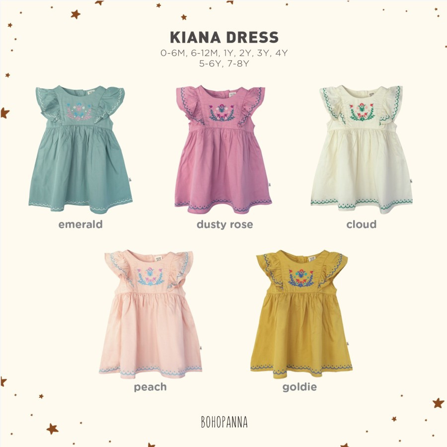 BOHOPNA - KIANA DRESS - GIRLS DRESS
