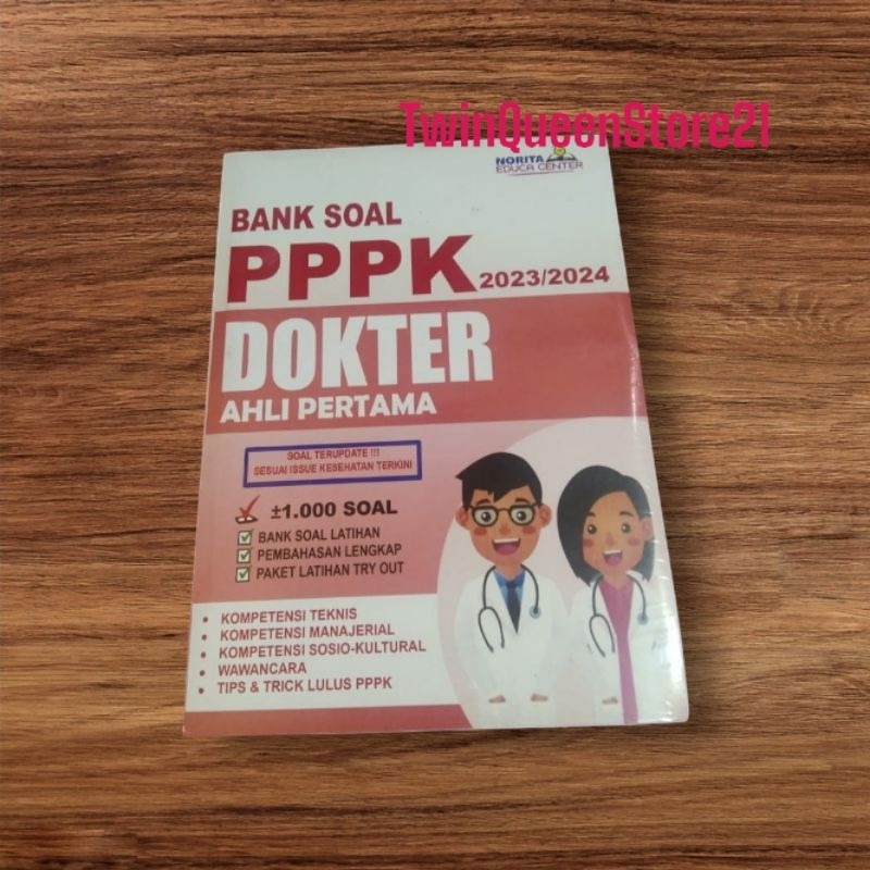PPPK QUESTION BANK หนังสือ 2023/2024 FIRST EXPERT DOCTOR
