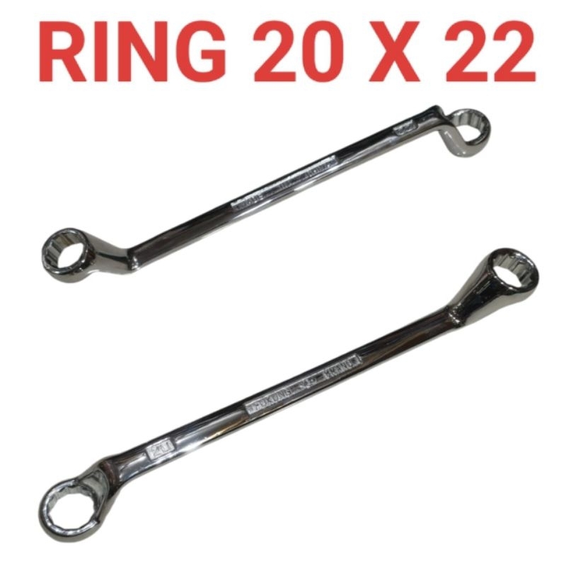 กุญแจแหวน FUKUNG ขนาด 20 มม. X 22 มม. 20X22