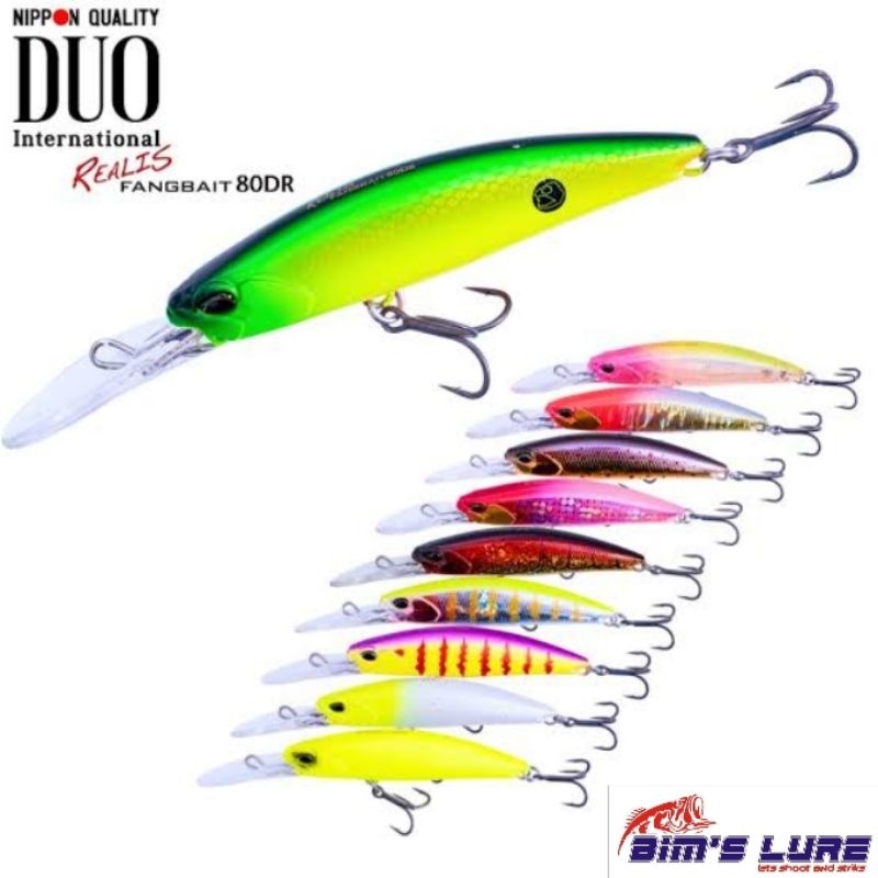 DUO REALIS FANGBAIT 80DR