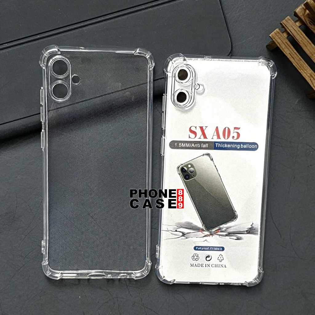 SAMSUNG A05 CASE CLEAR AIRBAG ANTI CRACK CASE BENING SAMSUNG A05