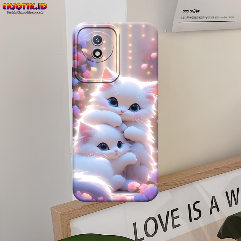 เคส Vivo Y02 - เคส Vivo Y02 - เคสแฟชั่น - Vivo Y02 Silicone - Cool and Cute Motips - Vivo Y02 Softca