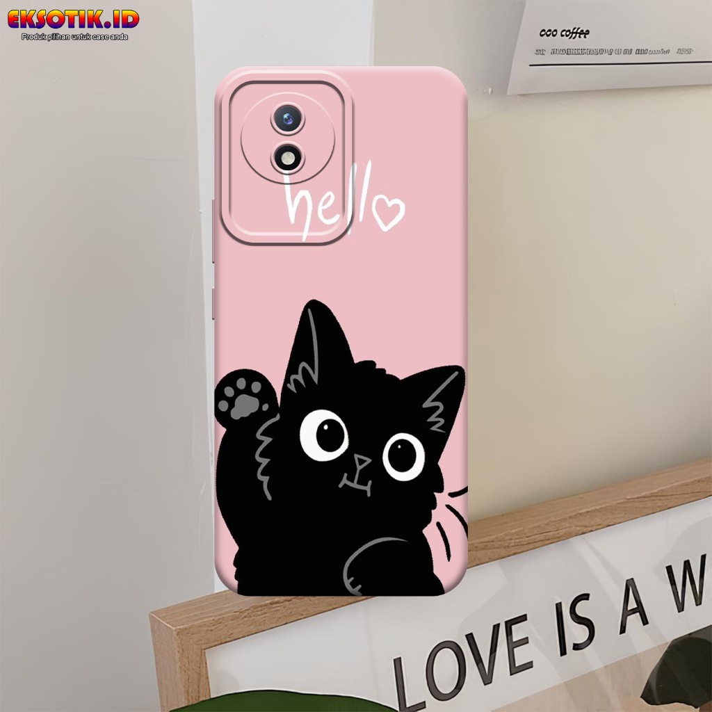 เคส Vivo Y02 - เคส Vivo Y02 - เคสแฟชั่น - Vivo Y02 Silicone - Cool and Cute Motips - Vivo Y02 Softca