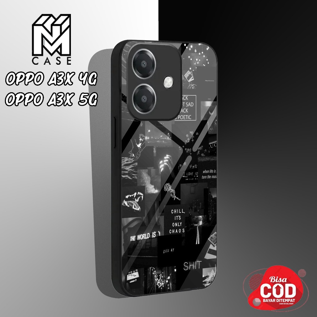 ล่าสุด OPPO A3X 4G / OPPO A3X 5G Case - 06 - Fashion Case Aesthetic Casing Hp Case Softcase Hardcase