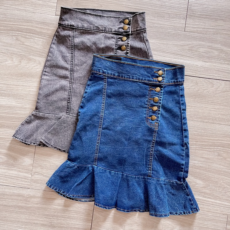 [ INSUN ] FUUKA SKIRT | ผู้หญิง PREMIUM MINI MERMAID SKIRT