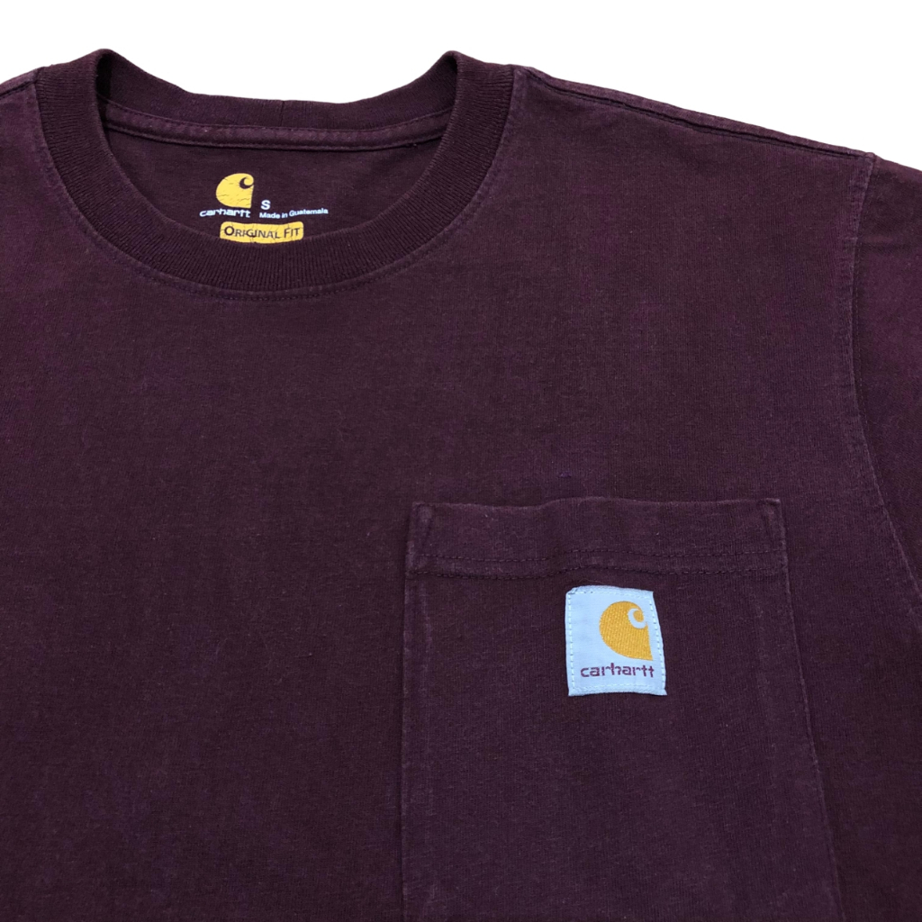 Carhartt Pocket K87 เสื้อยืด Maroon