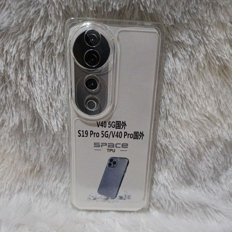 SOFTCASE CLEAR TPU SPACE VIVO V40 5G V40 PRO 5G S19 PRO 5G