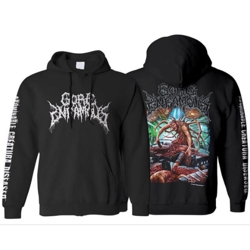 Gore INFAMOUS jewskiart - ORIGINAL HOODIE เปิดตัวอย่างเป็นทางการโดยวงดนตรี