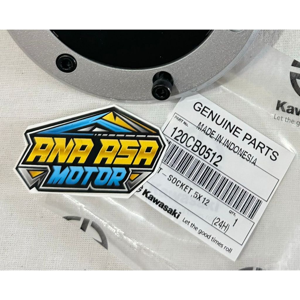 สลักเกลียวฝาถัง Kawasaki Ninja RR R SS ดั้งเดิม - 120CB0512