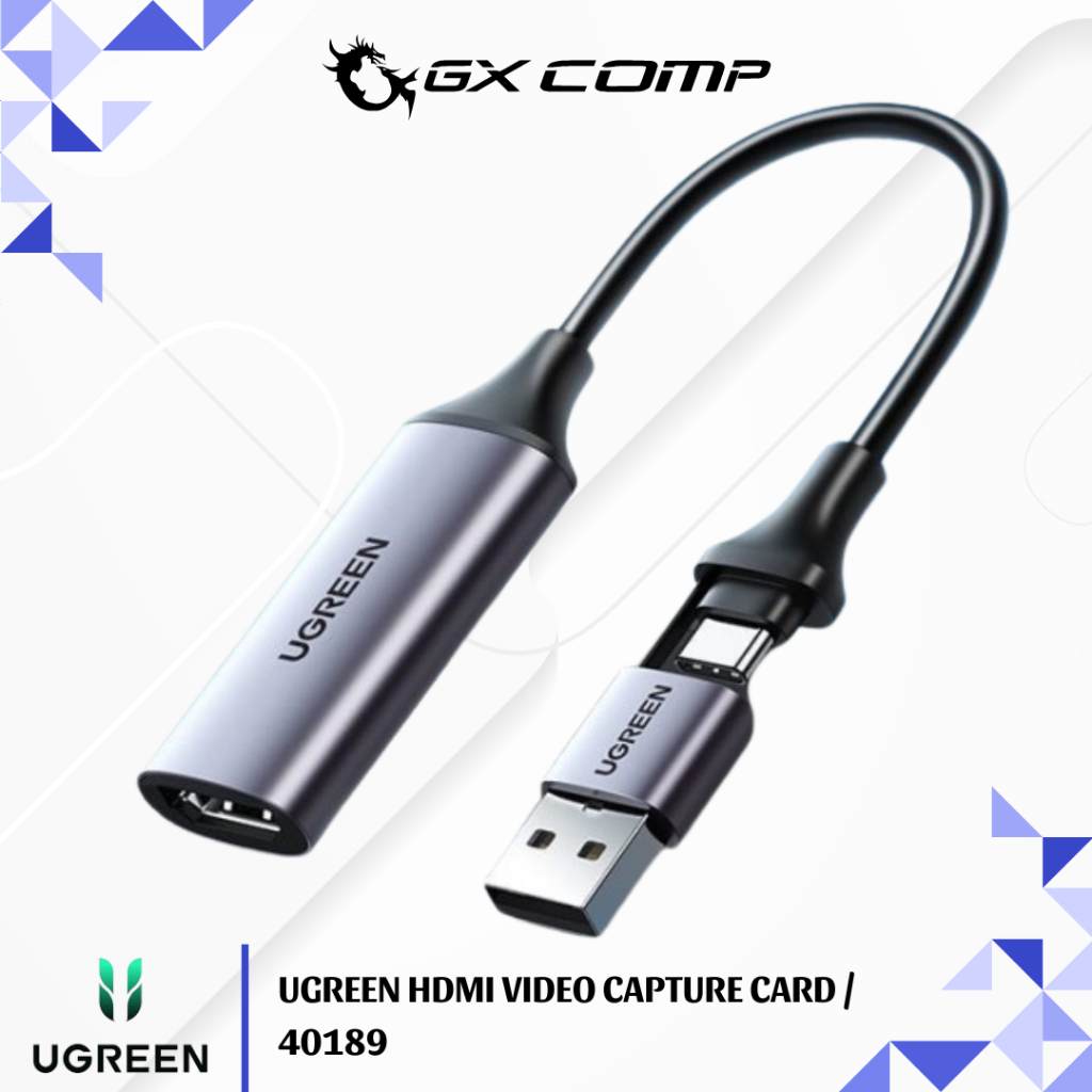 UGREEN การ์ดสอบวิดีโอ HDMI / 40189