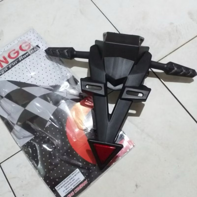 บังโคลนหลัง/หาง+เสนรุ่น ROBOT universal GSX ninja 250 fi ninja 250 คาร์บูเรเตอร์ MX king R15 V3 R25 R15 universal ฯลฯ