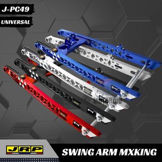 Swing Arem MX-KING Y15ZR Type Long JRP Racing Adjustable Monoshock Full CNC Model Baru Modern