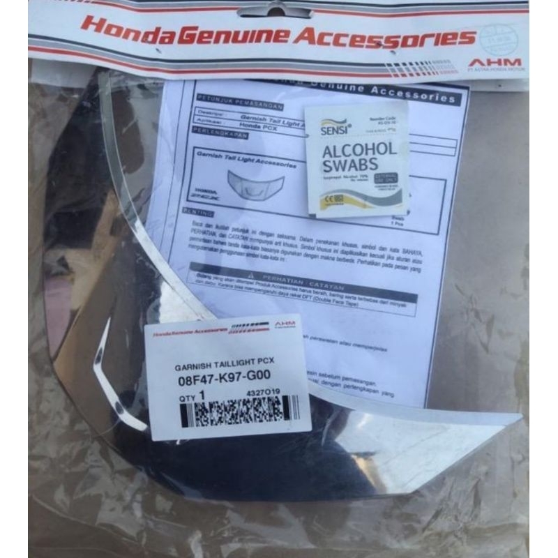 PCX 150 ไฟท้าย LED Garnish/อุปกรณ์เสริม Honda/ 08F47-K97-G00/HONDA