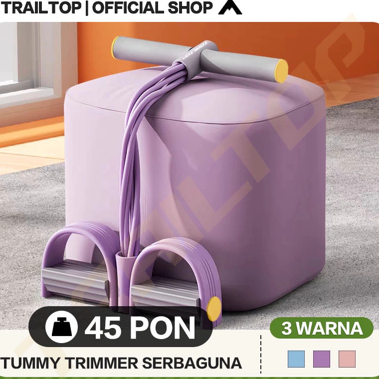 BEST READY TrailTop Tummy Trimmer อุปกรณ์ออกกําลังกายยางลดกระเพาะอาหารและเตาไขมันอุปกรณ์กีฬา