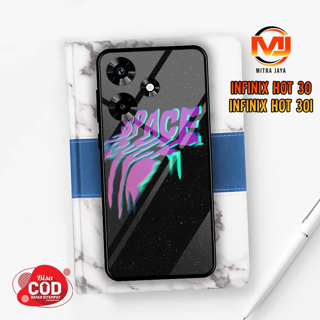 เคส INFINIX HOT 30/ HOT 30i - 07 - Mitra Jaya - เคสแฟชั่น Art Aesthetic Casing Hp Case Softcase โทรศ