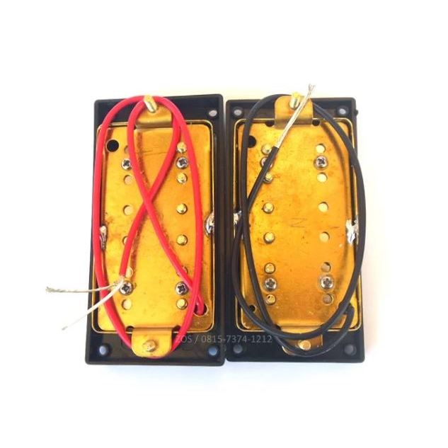 Jinwoo LP 1702 Gold Humbucker Pickup Guitar Set
