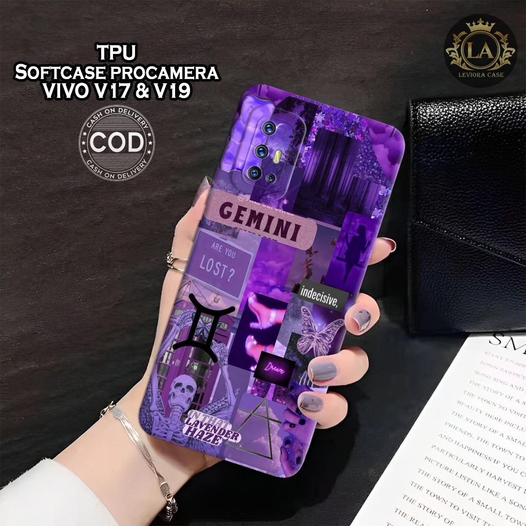 เคส HP ล่าสุด VIVO V17 & V19 - เคส Leviora - เคสแฟชั่นความงาม - เคส VIVO V17 & V19 Softcase - เคสกล้