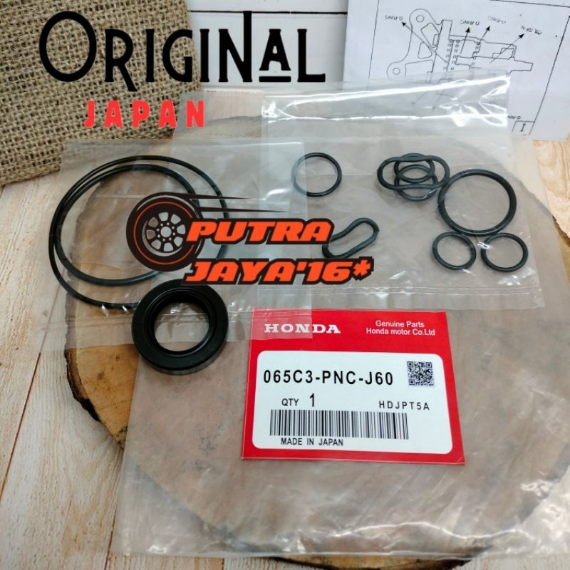 POWER STEERING PUMP SEAL HONDA CRV GEN2 GEN 2 2002-2006 STREAM 1.7 ORIGINAL JAPAN