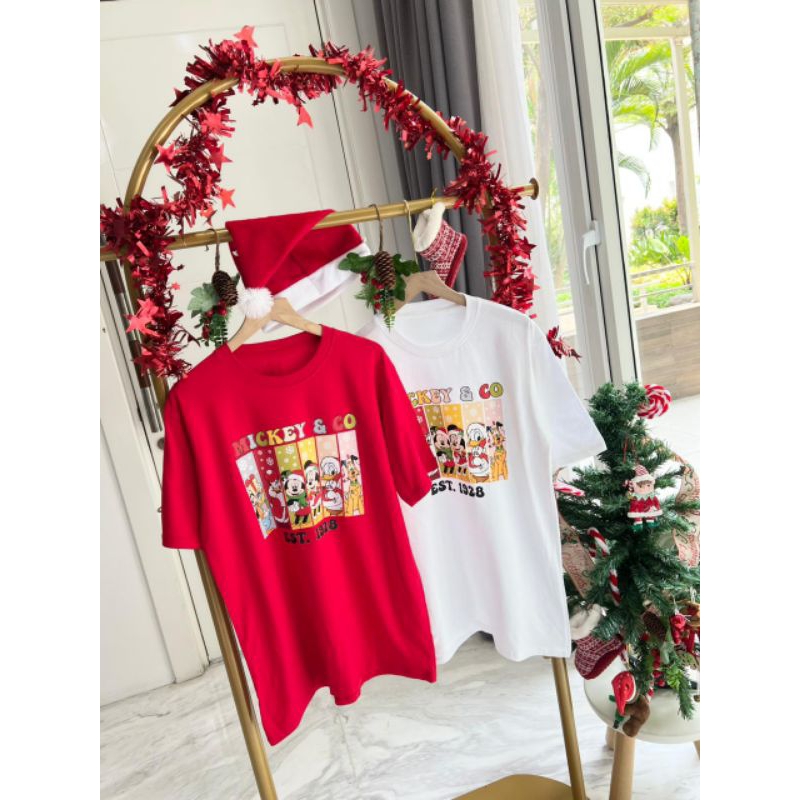 •ECLAIRE• 043 TSHIRT CHRISTMAS MICKEY 1928