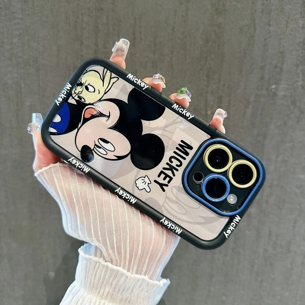 YX152 ที่ไม่ซ้ํากันปลอก Itel A04 A05S A50 A50C A60 A70 S23+ P55+ P65 RS4 น่ารักการ์ตูน Mickey กรณี H