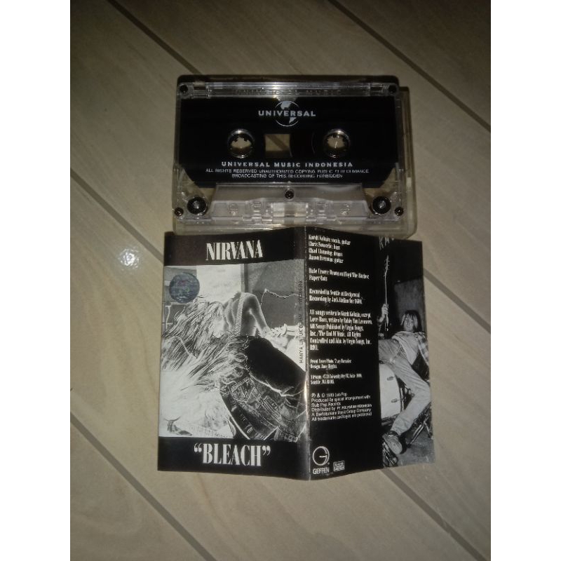 เทปเทปฟอกขาว Nirvana