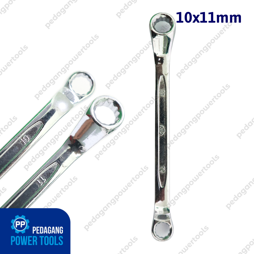ATS RING WRENCH 10 X 11 MM RENG 10X11 DOUBLE OFFSET RING SPANNER WRENCH