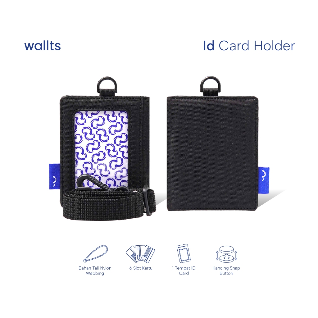 Wallts Lrey - การ์ด Id ป้ายชื่อเชือกเส้นเล็กสําหรับผู้ชายและผู้หญิง
