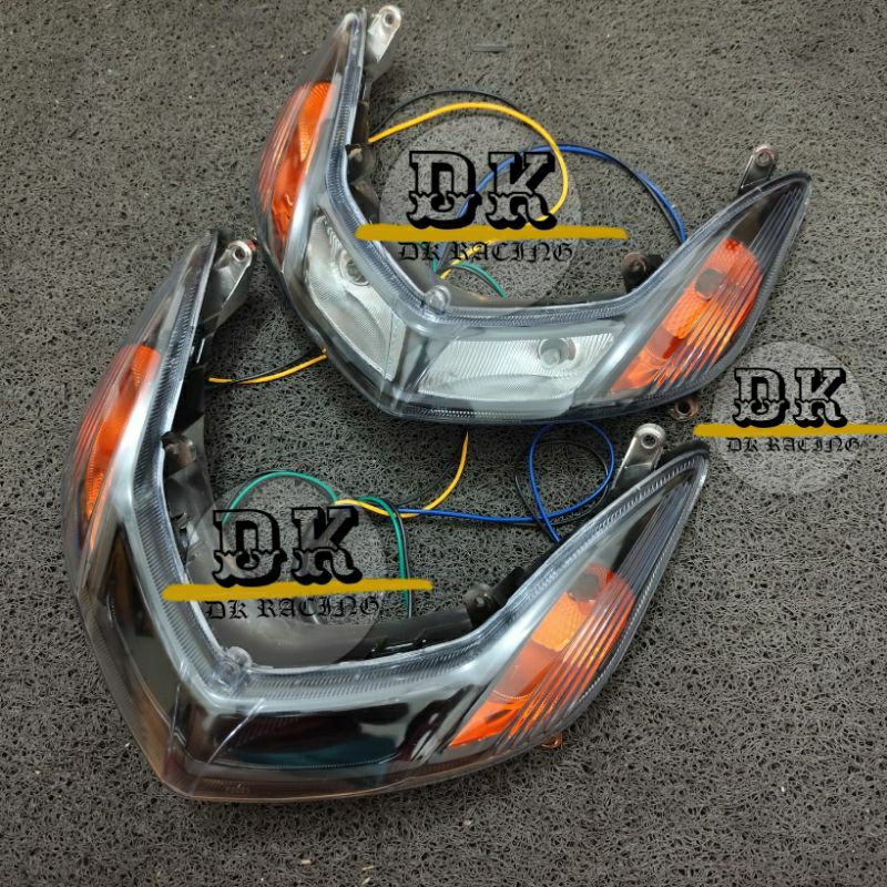 MIO SMILE MIO ชุดใหม่ COSTUME REFLECTOR FRONT TURN SIGNAL LIGHT YAMAHA MIO ใหม่ MIO SMILE QUALITY COSTUME ชุด