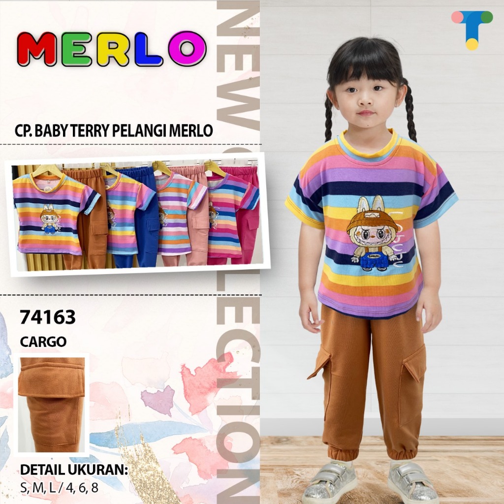 MILLION Jogger Suit เสื้อผ้าเด็กผู้หญิง 1 2 3 4 5 6 7 ปี Kuromi Cinnamoroll Labubu น่ารัก Nice