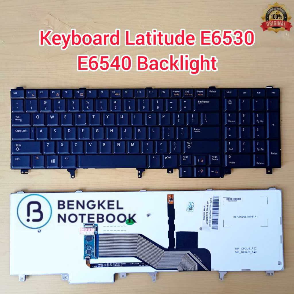 Latitude คีย์บอร์ด E5520 E5520M E5530 E6520 E6530 E6540 M4600 M6700 M4700 M6600 Backlight