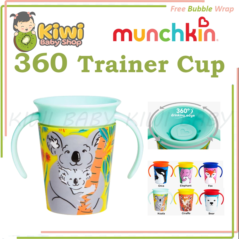 Munchkin Miracle 360 Wild Love Trainer Cup 177ml / ขวดดื่มสําหรับเด็ก