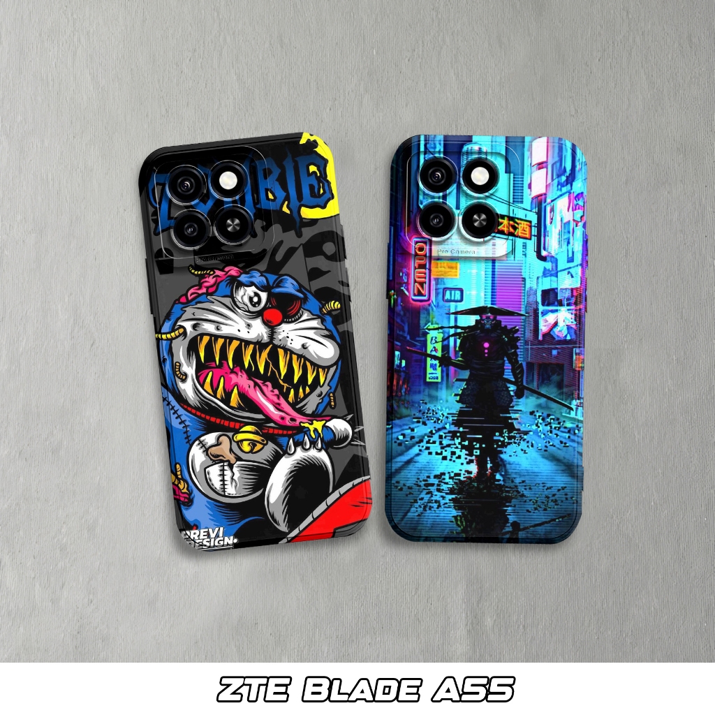 เคส ZTE Blade A55 - เคส ZTE Blade A35 - Softcase Procamera ZTE Blade Fashion Case [HH-1529]