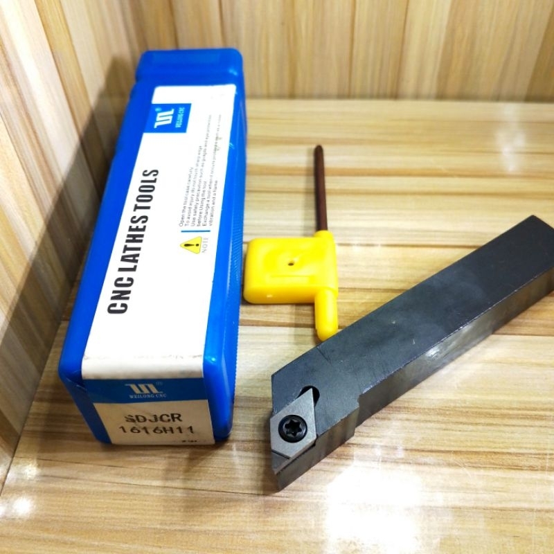 ผู้ถือ SDJCR 1616 H11 ชุดใส่ PCD DCGT 11 T3 เครื่องกลึง 16 มม. SDJCR 1616 11 / DCGT11