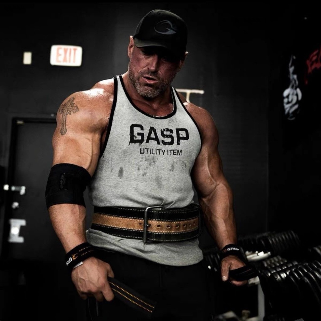 ยิมผู้ชาย SINGLET GAP UTILITY ITEM SMALL STRAP TANKTOP BODYFIT MUSCLEFIT PRESSBODY
