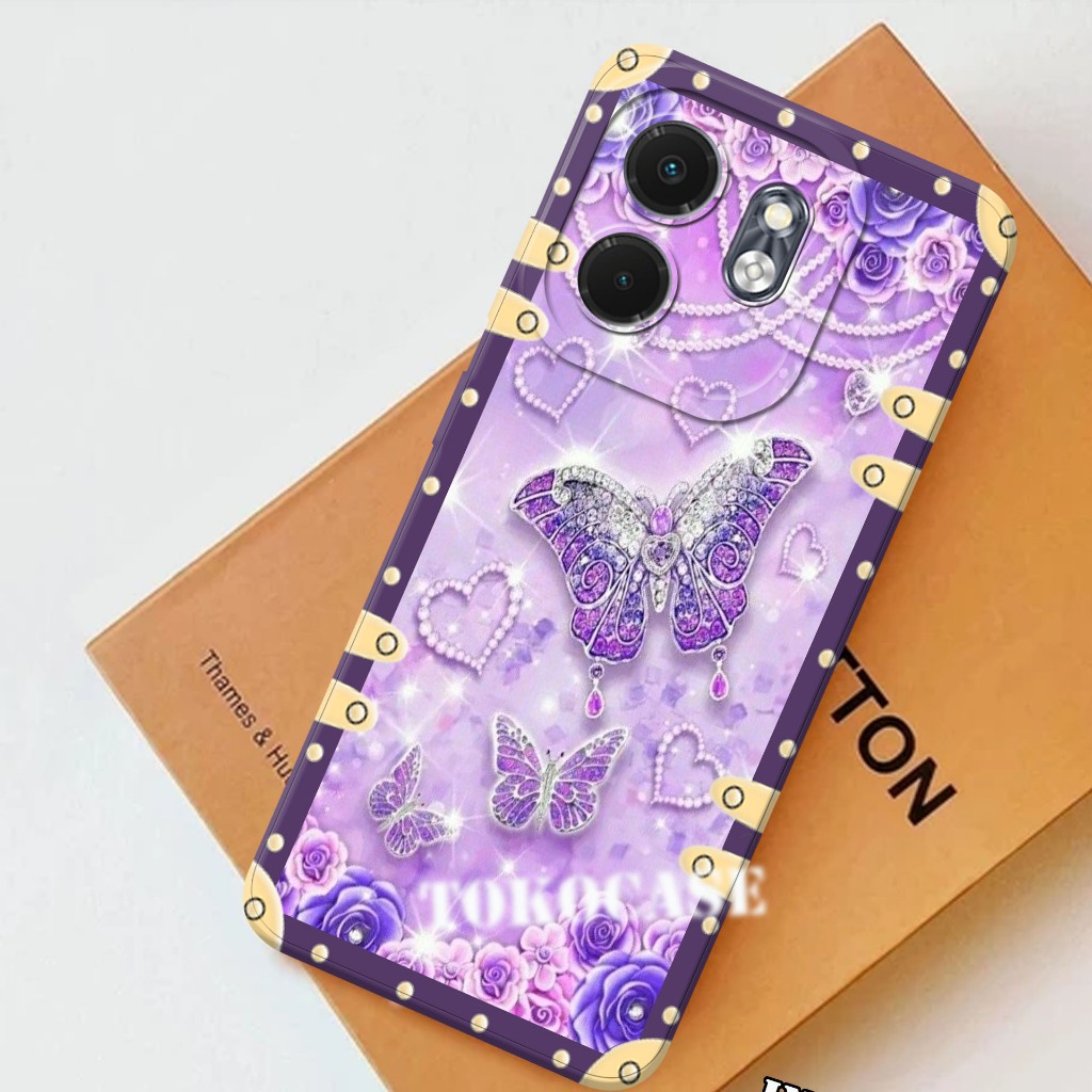 Softcase procamera สําหรับ INFINIX SMART 9 - INFINIX HOT 50i - วัสดุยางยืดหยุ่น - Cool motif - เคส H