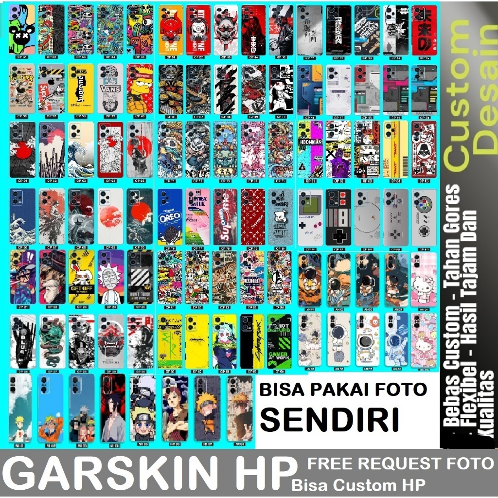 Hans - CUSTOM Skin สามารถใช้ภาพถ่าย [OWN] Xiaomi Redmi 15 15C 14 14 14C 13 13C 12C Note 13 Pro 12 12Pro 11 11Pro ไม่ใช่ 10s 10Pro 5G 9 8 7 Pro Garskin HP ภาพ เลือก REQUEST Free Sticker Sticker Sticker สติ๊กเกอร์กันรอยเชื้อรา C 4g 5g s