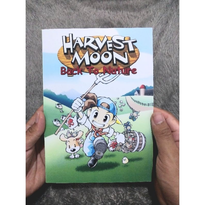 หนังสือท่องเที่ยว Harvest Moon Back To Nature