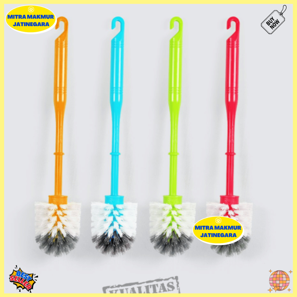 LION STAR LIVINA TOILET BRUSH NO. 123 WC แปรงห้องน้ําพลาสติก BO-33