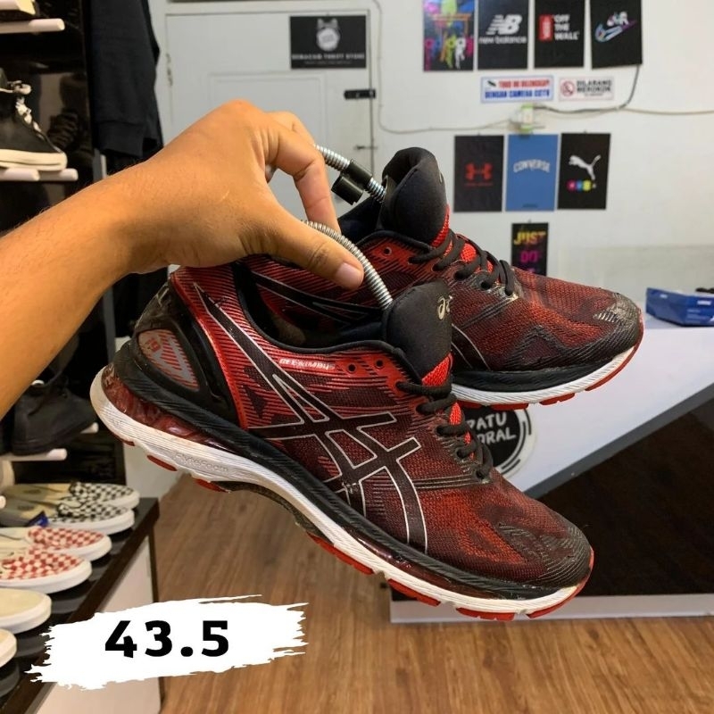 Asics Gel Nimbus 19 "Black Onyx" 43.5 รองเท้าวิ่ง