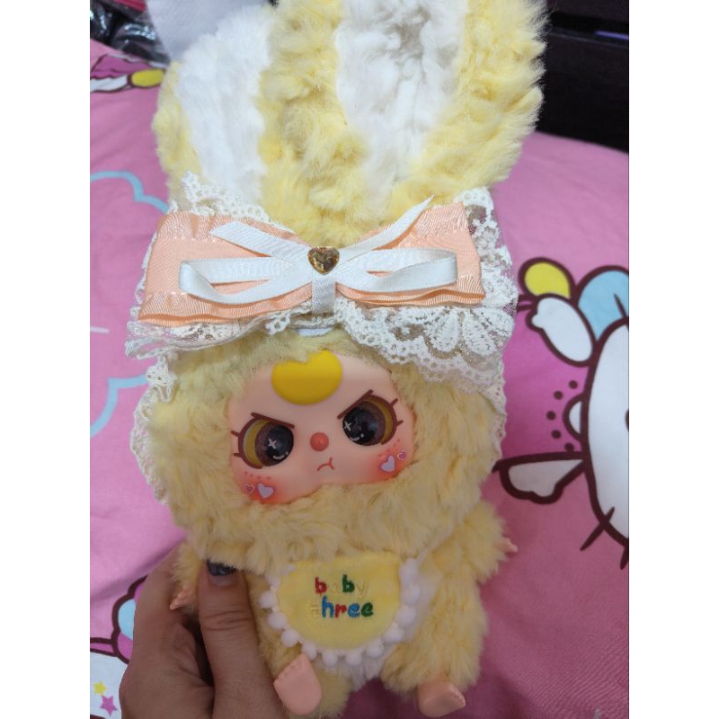 ACC LARGE LACE RIBBON DOLL HEADBAND / CHILDRENS / ADULT BANDANA