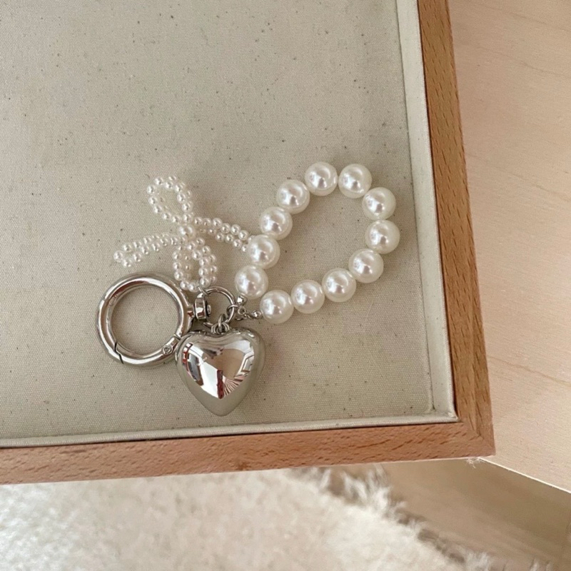 GANTUNGAN AESTHETIC BAG CHARM / COQUETTE BAG CHARM KOREA / RIBBON KEYCHAIN BAG DECORTATIONS / ASTHET