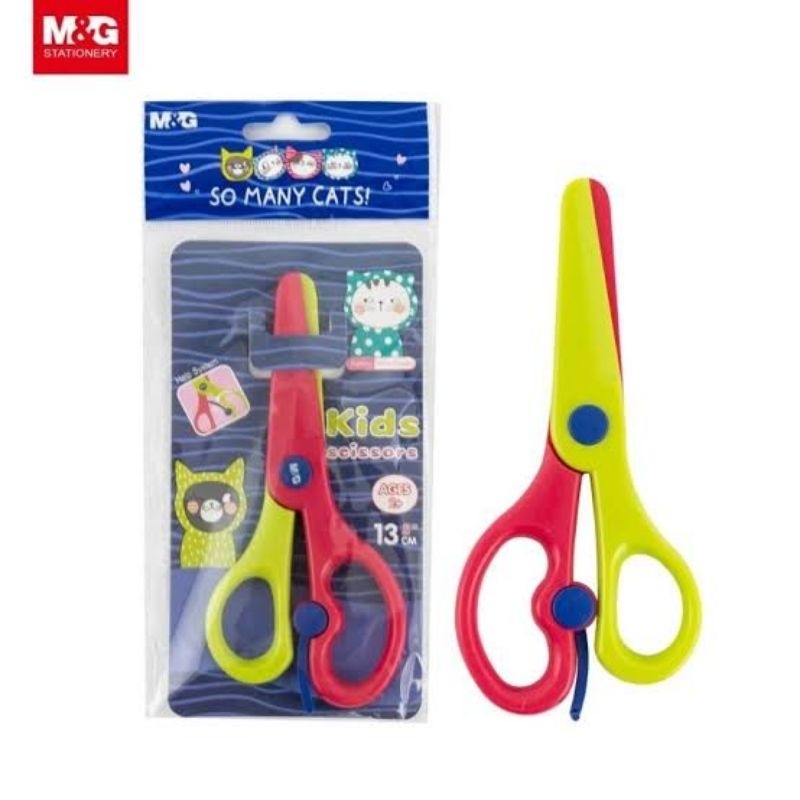 CHILDRENS SCISSORS AS913D8 M&G SO MANY CATS / SAFETY SCISSORS / KIDS SCISSORS M&G