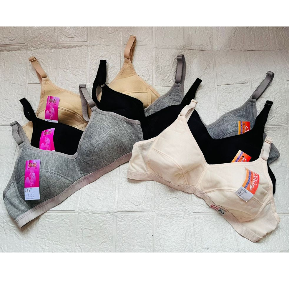 10 ชิ้น BH Sport Bra / เสื้อชั้นในสตรี / ไม่มีโฟม / SIZE 34-38 CUP A / SIZE 40-42 CUP B / RESLER