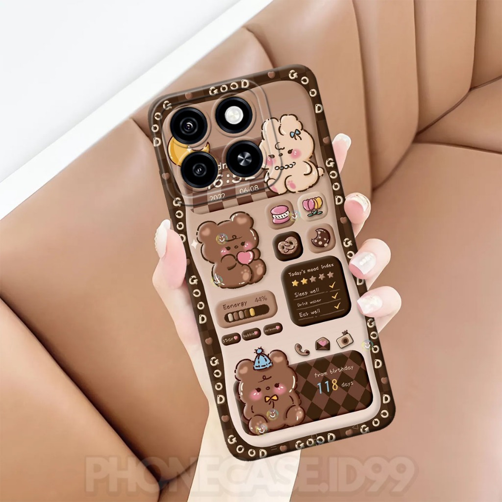 (PC04) เคส ZTE Nubia Blade A55 ZTE Blade A35 เคสแฟชั่น Procamera Macaron ซิลิโคน TPU