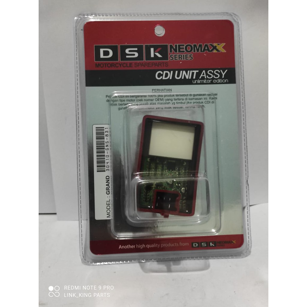 CDI RACING GRAND SUPRA DSK NEOMAX/CDI GRAND DSK IGNITION UNIT