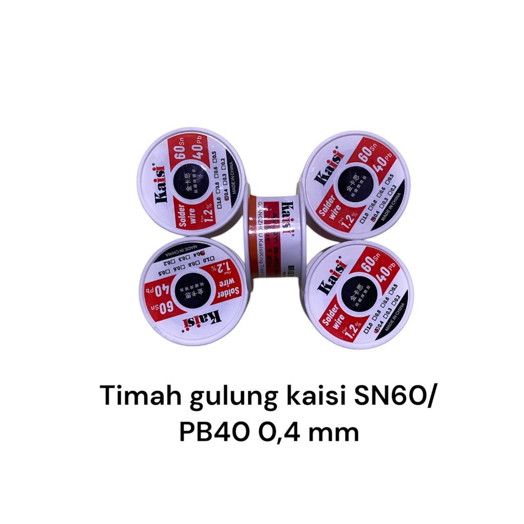 คุณภาพสูง 0.4 มม.kaisi sn60/pb40 ม้วนดีบุก