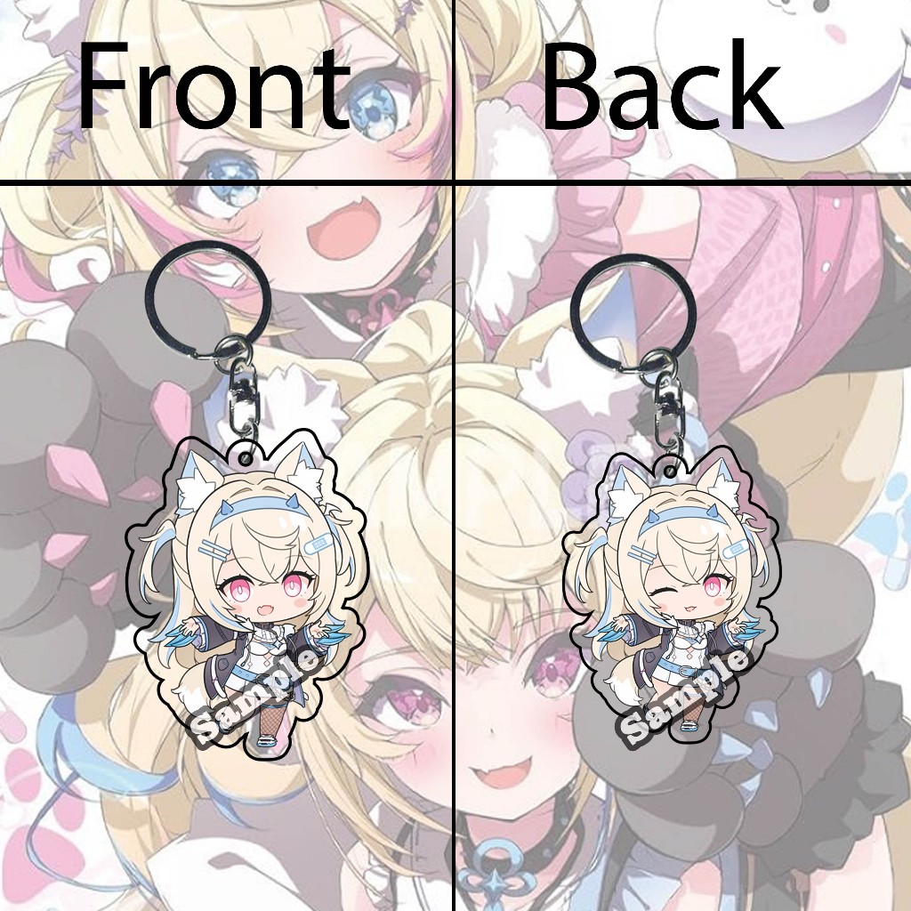 GANTUNGAN Hololive Fuwawa Abyssgard BB 01 พวงกุญแจ - พวงกุญแจ - พวงกุญแจ - พวงกุญแจ - อะนิเมะ - เกม