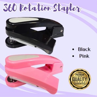Stapler Tugas Berat Rotasi 360 Stapler 24/6 Staples Stapler Putar Kertas Panjang yang Mudah KW-TRIO